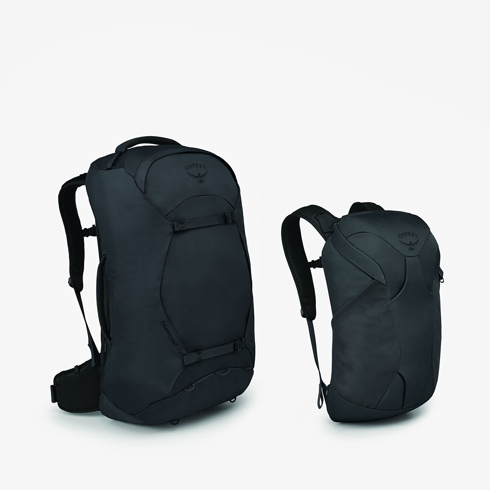 Crossbody-väskor Osprey Farpoint 70 Tunnel Vision Grey