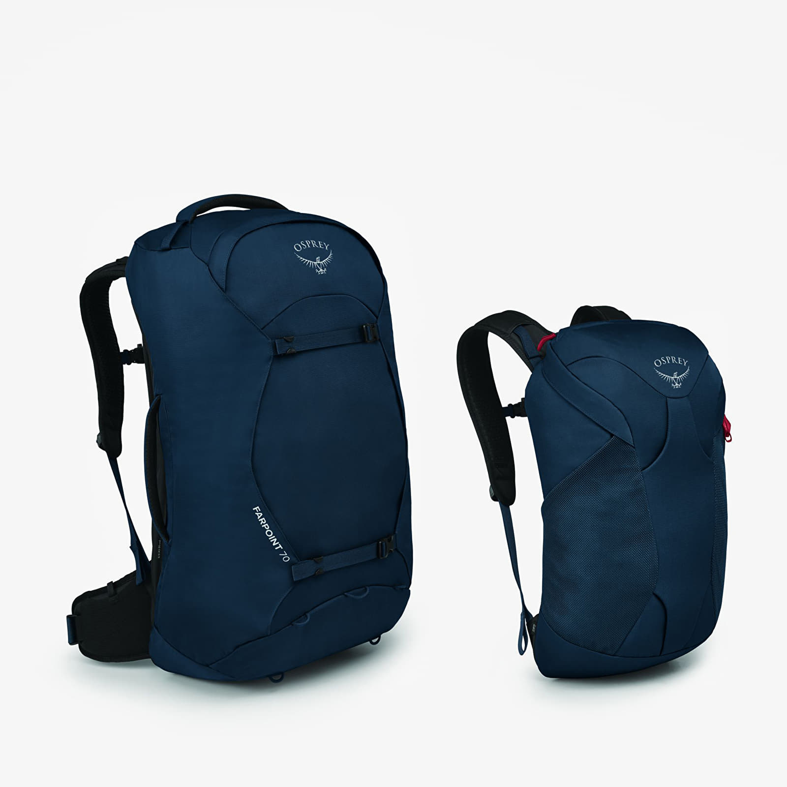 Crossbody-tasker Osprey Farpoint 70 Muted Space Blue