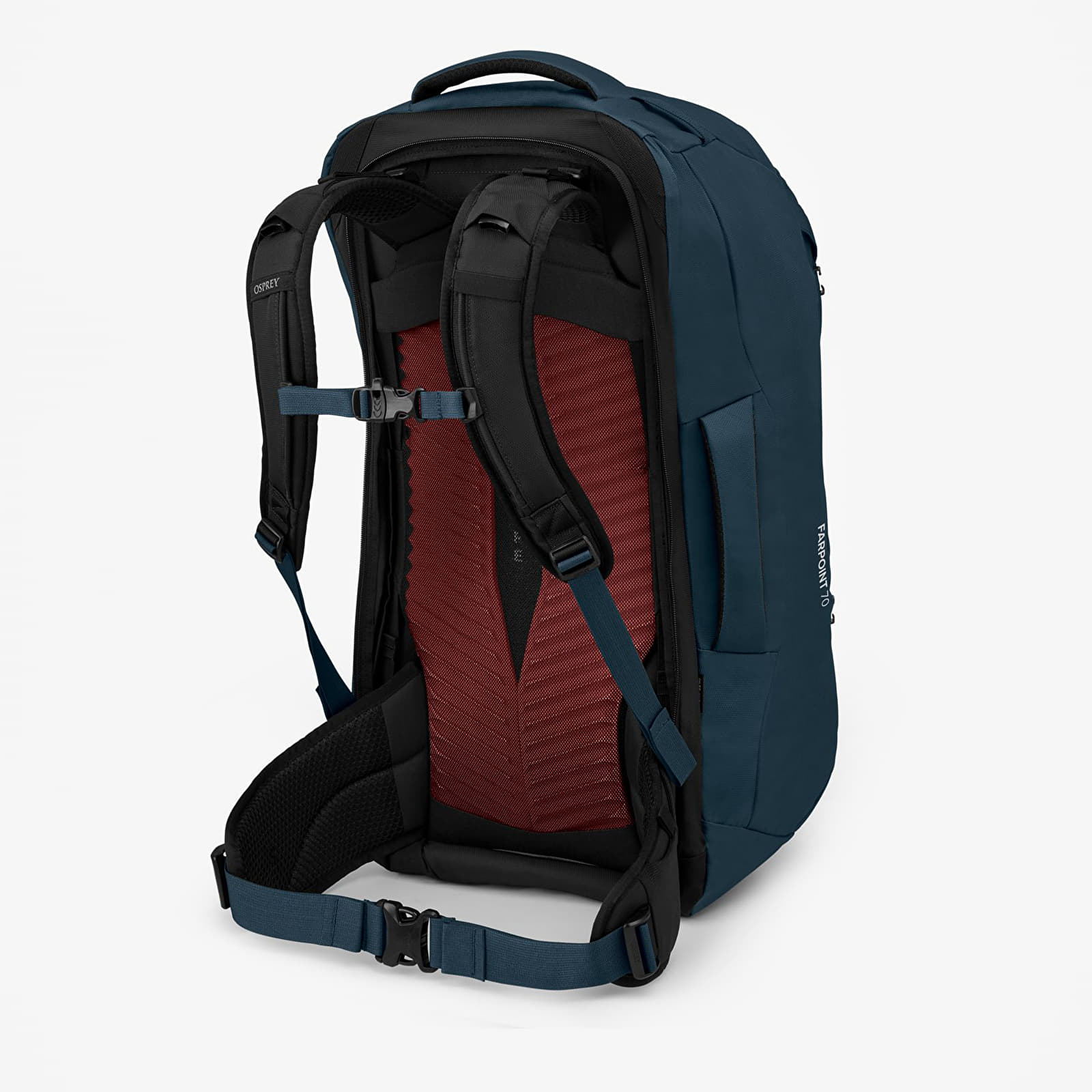 Crossbody-tasker Osprey Farpoint 70 Muted Space Blue