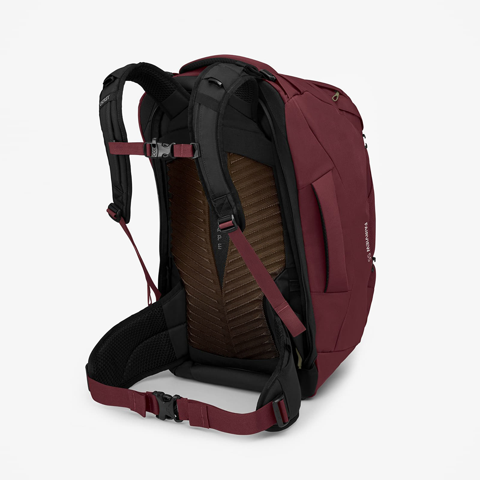 Umhängetaschen Osprey Fairview 55 Zircon Red