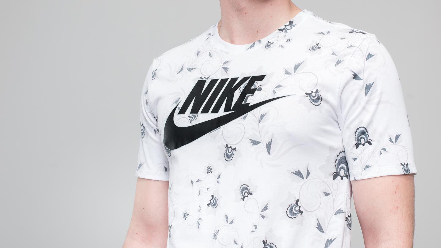 Nike floral shirt mens shop