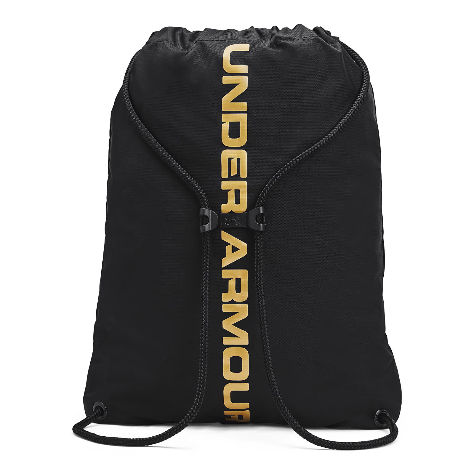 Herren Rucksäcke Under Armour Ozsee Sackpack Black/ Metallic Gold