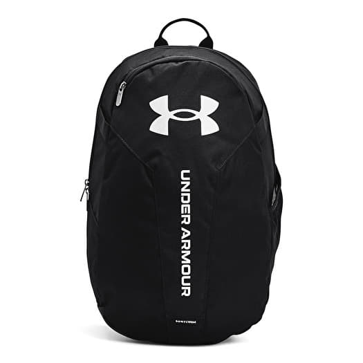 Under Armour Hustle Lite Backpack Black/ Black/ Metallic Silver