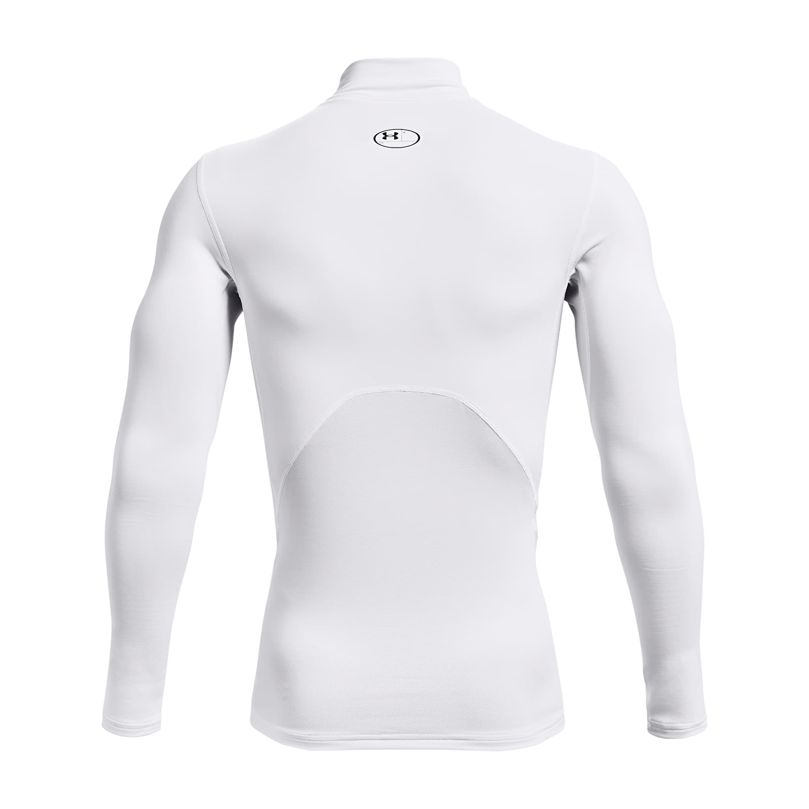 Férfi pólok Under Armour CG Armour Comp Mock White/ Black