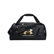 Under Armour Undeniable 5.0 Duffle Md Black Medium Heather/ Black/ Metallic Gold