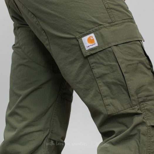 Carhartt wip aviation pant rover green clearance