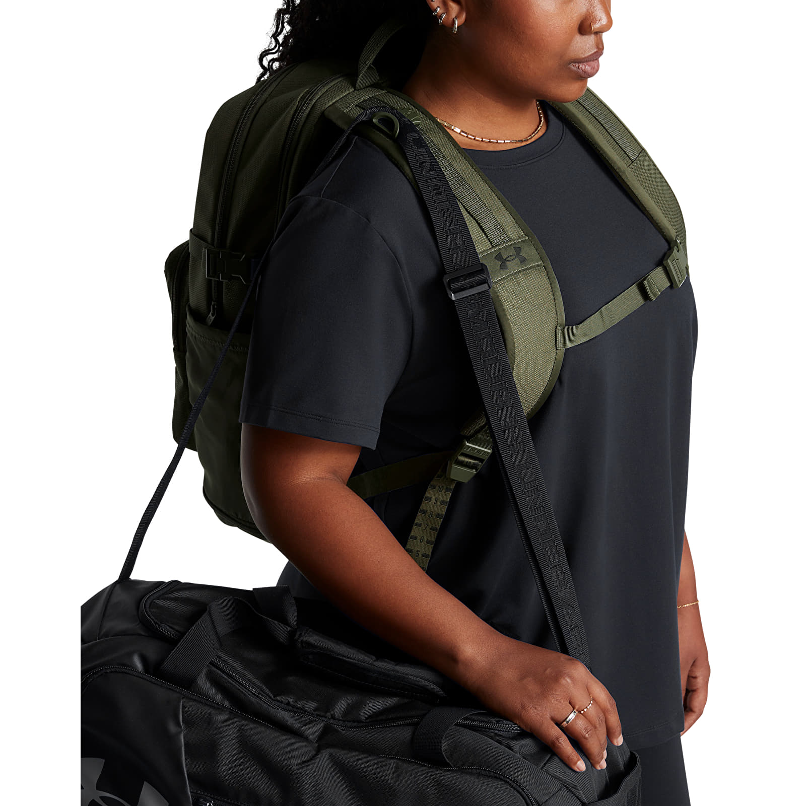 Men's backpacks Under Armour Triumph Sport Backpack Marine OD Green/ Baroque Green/ Baroque Green