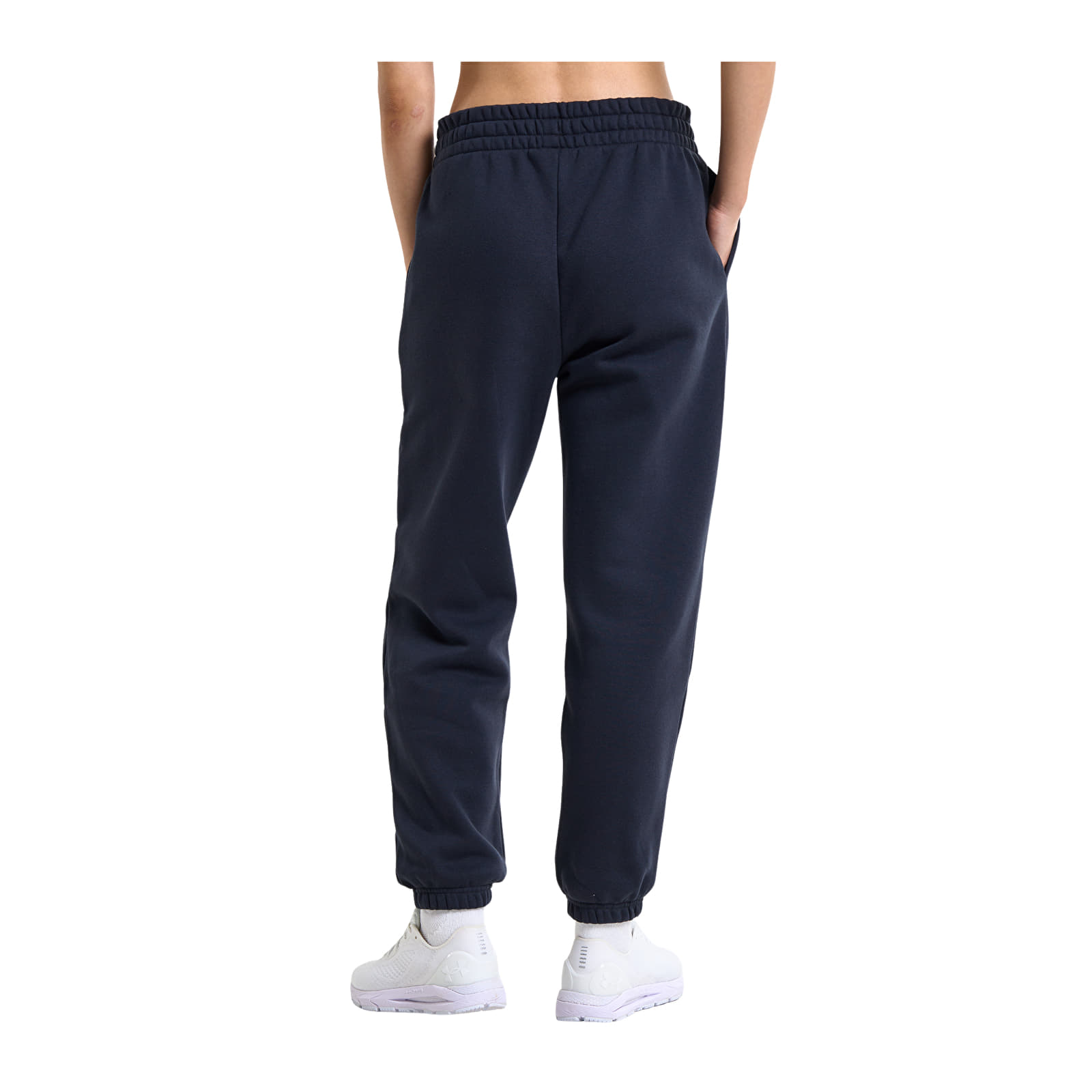 Ženske hlače Under Armour Icon Fleece Jogger Black/ White