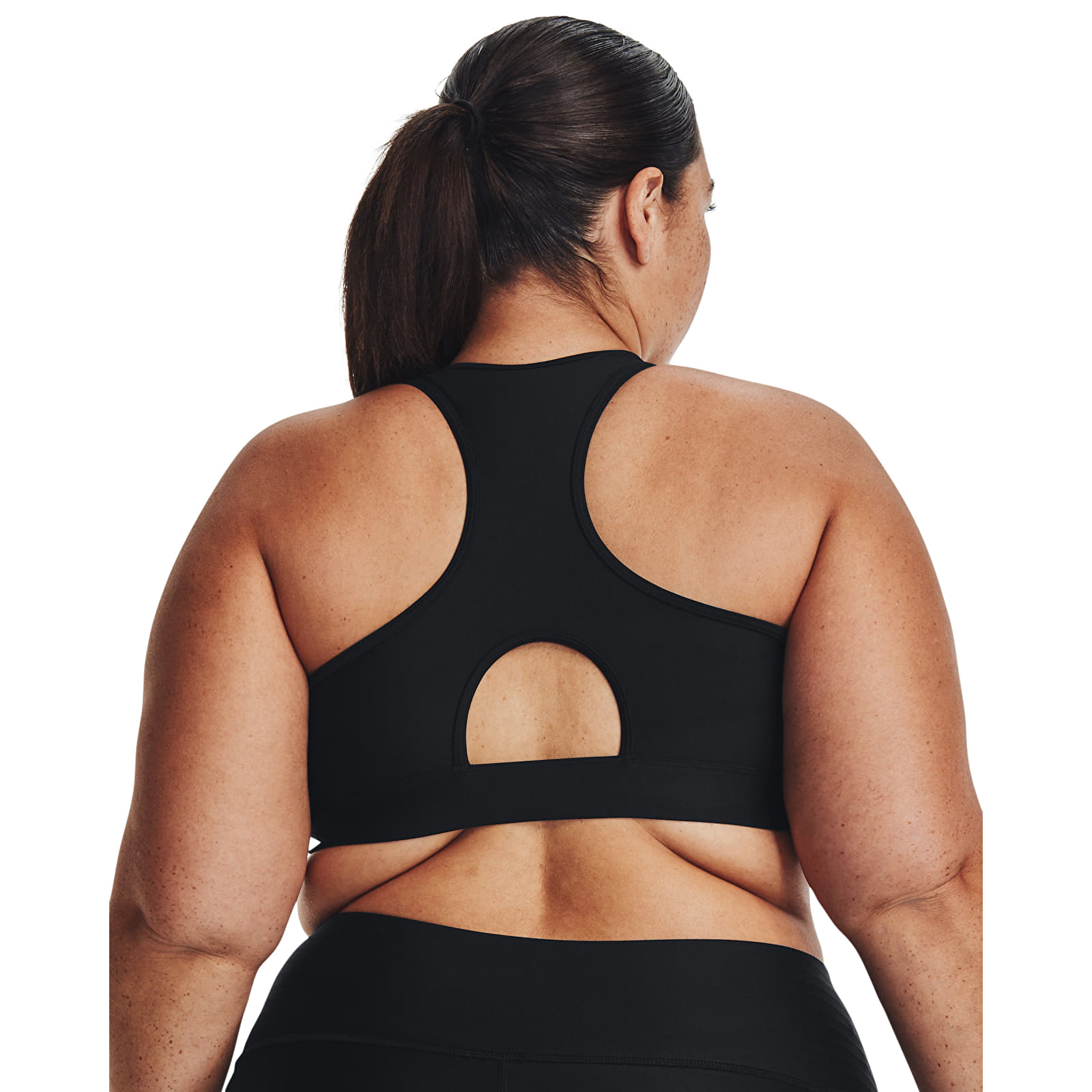 Bras Under Armour HeatGear Mid Padless Black/ Black/ White