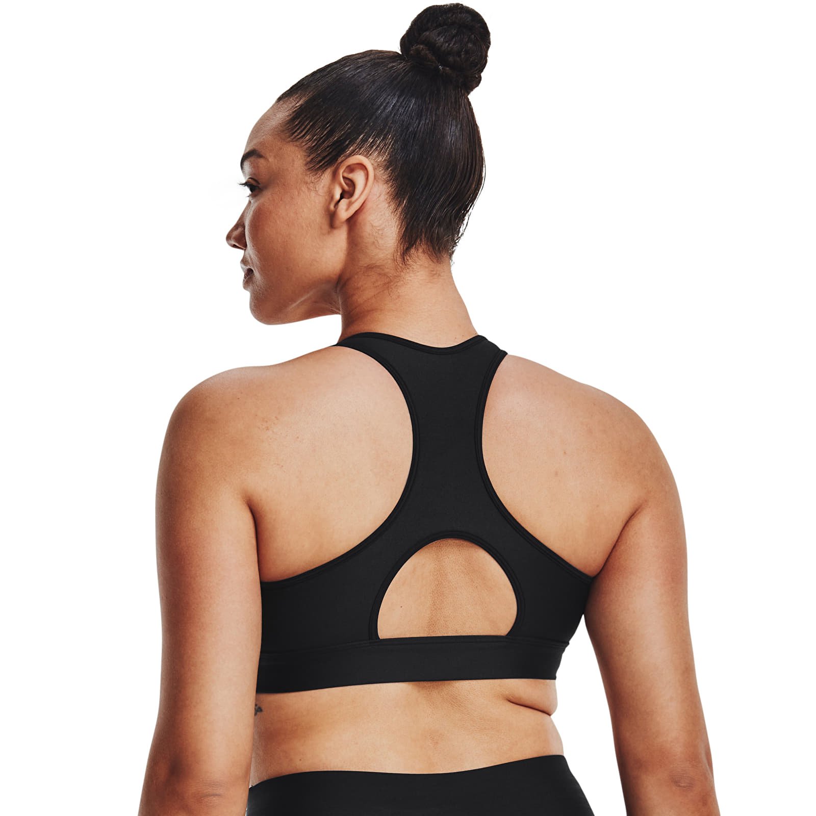 Bras Under Armour HeatGear Mid Padless Black/ Black/ White