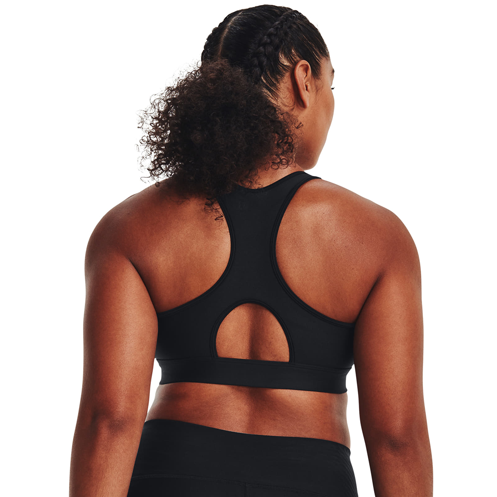Bras Under Armour HeatGear Mid Padless Black/ Black/ White