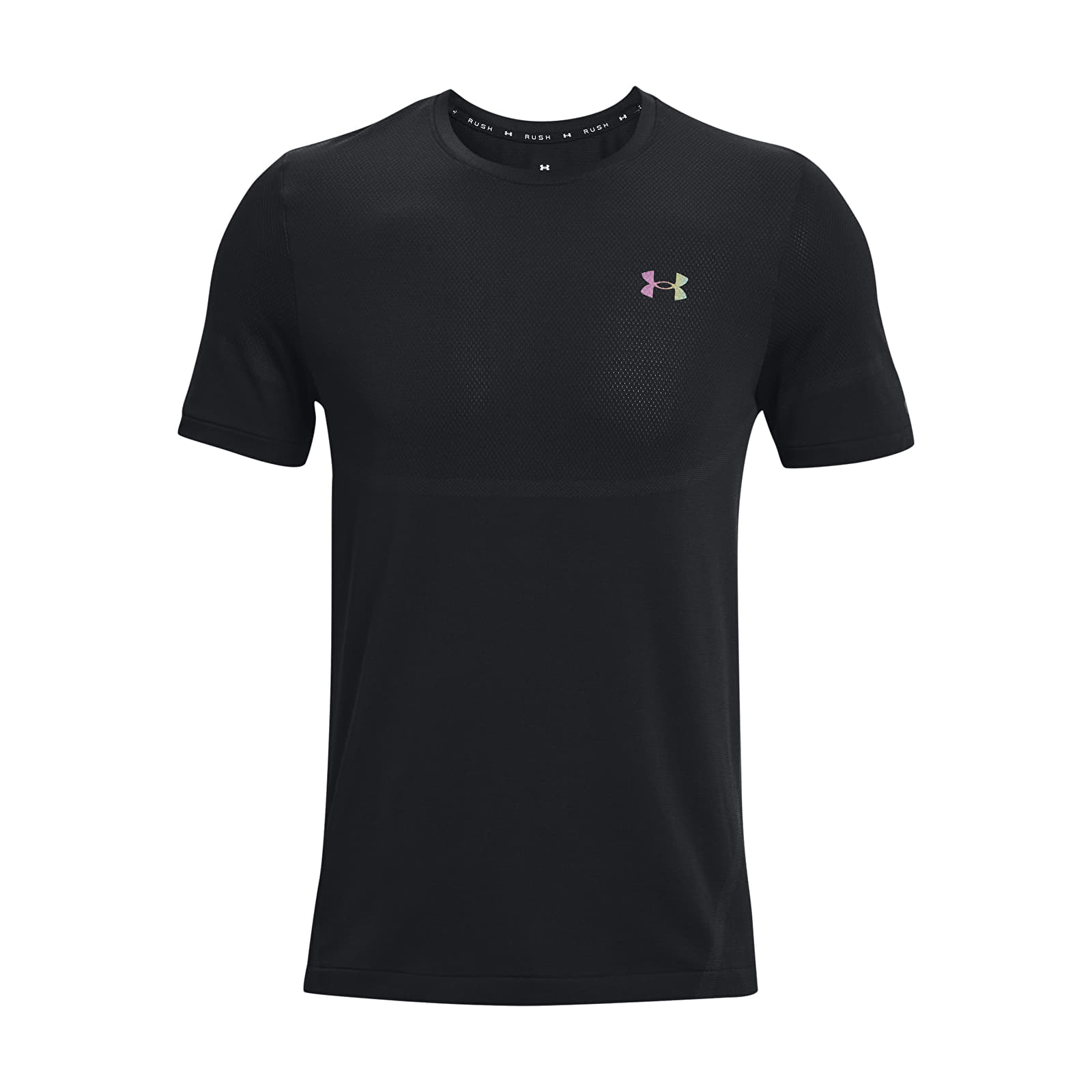 Pánská trička Under Armour Vanish Elite Seamless SS Tee Black/ Iridescent