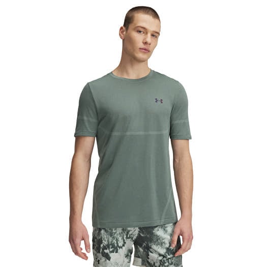 Tričko Under Armour Vanish Elite Seamless SS Tee Silica Green/ Iridescent