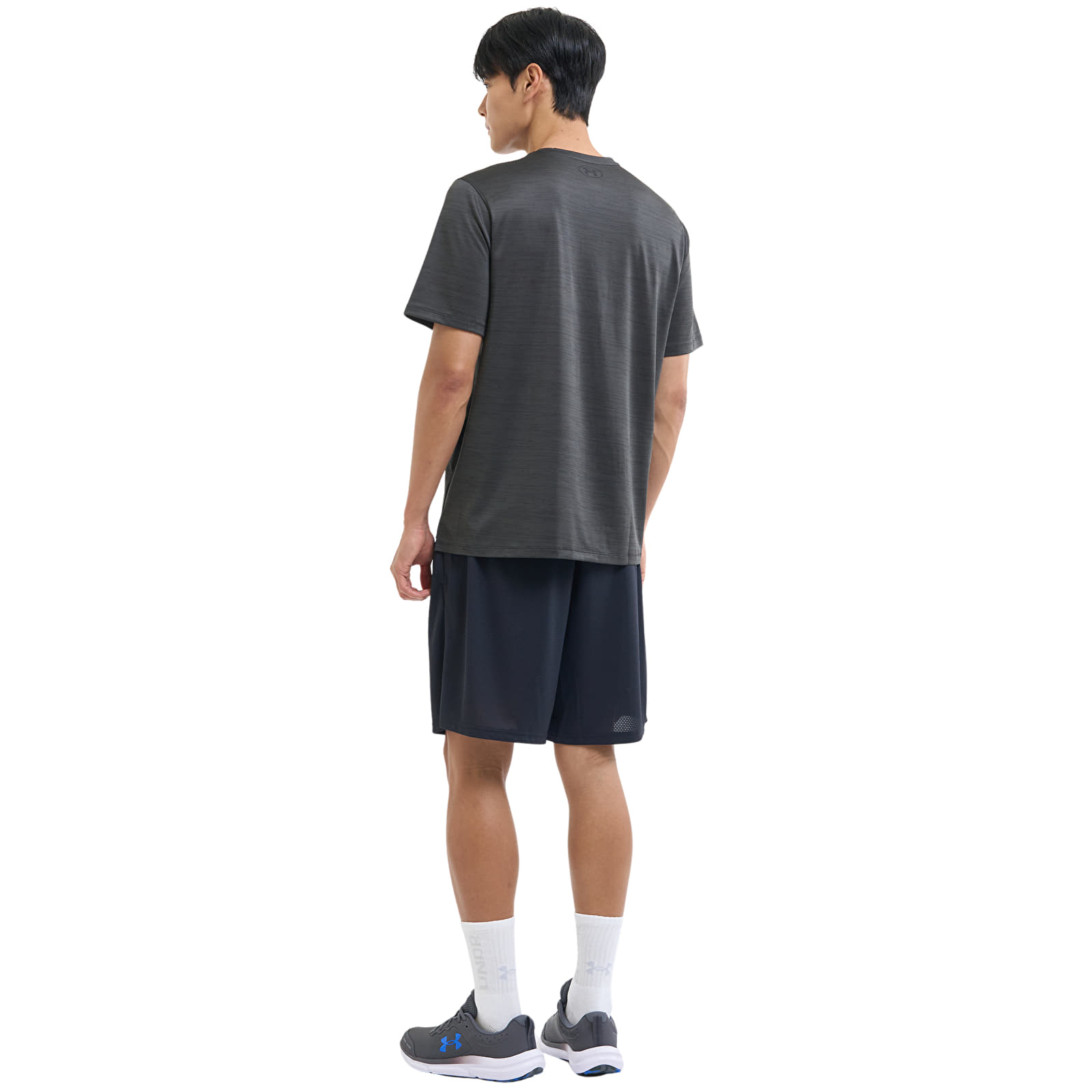 Férfi pólok Under Armour Tech Vent SS Tee Black/ Black