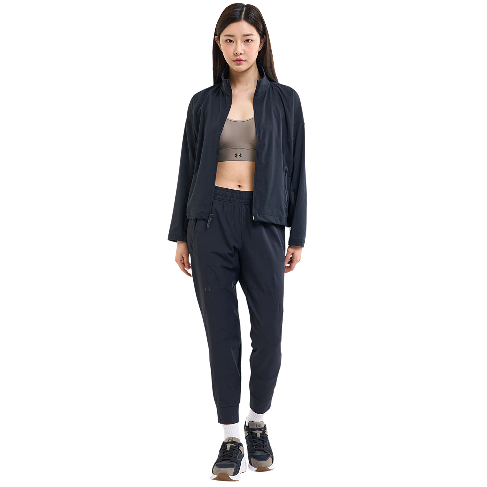 Hosen für Frauen Under Armour Unstoppable Jogger Black/ Black
