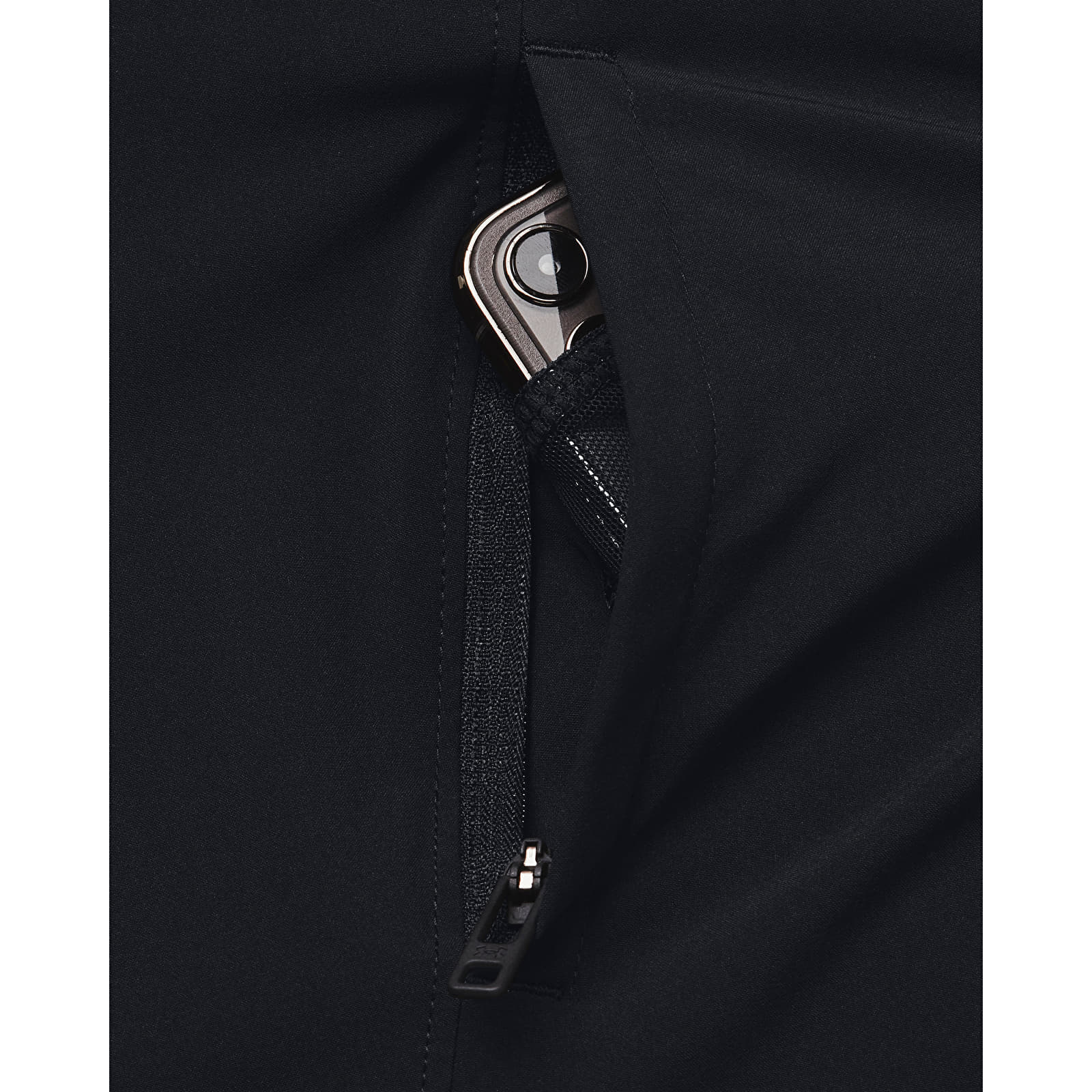 Női kabátok Under Armour OutRun the STORM Jacket Black/ Reflective/ Reflective