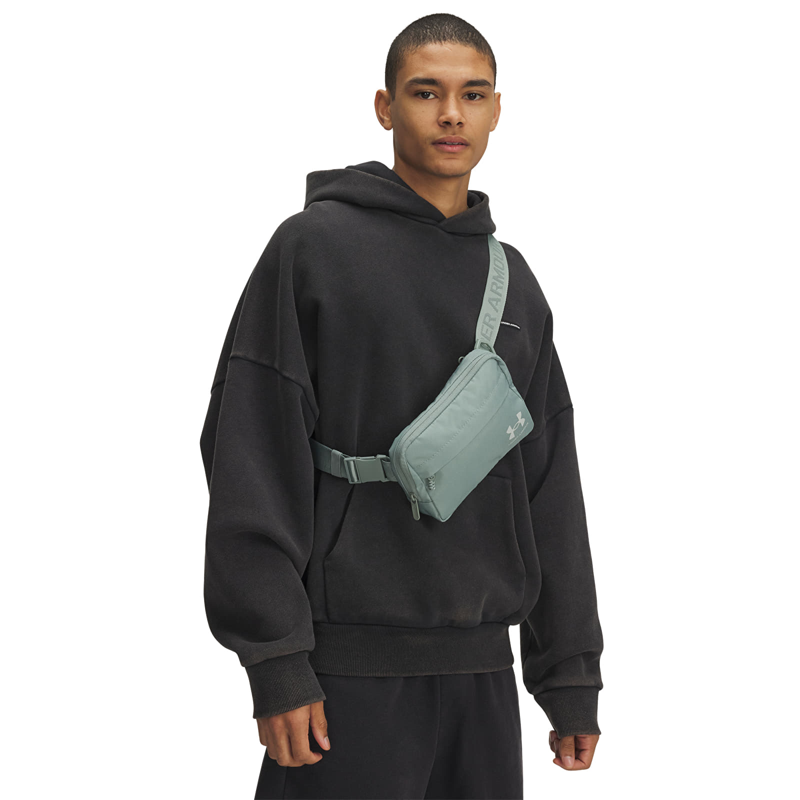 Övtáskák Under Armour Sportstyle WB Xbody Silica Green/ Hydro Green