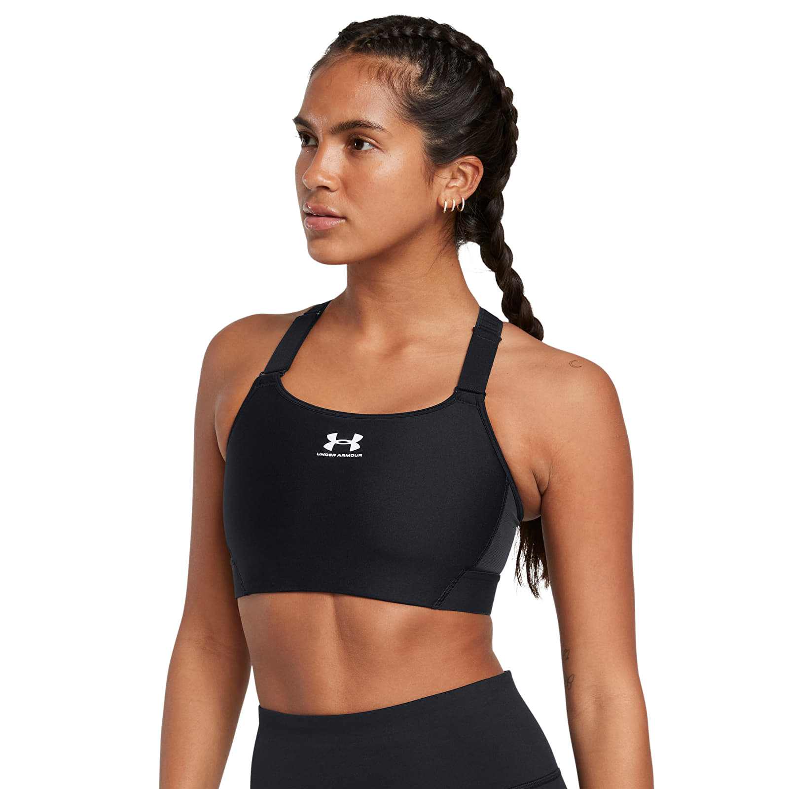 Modrčki  Under Armour HeatGear High Black/ White