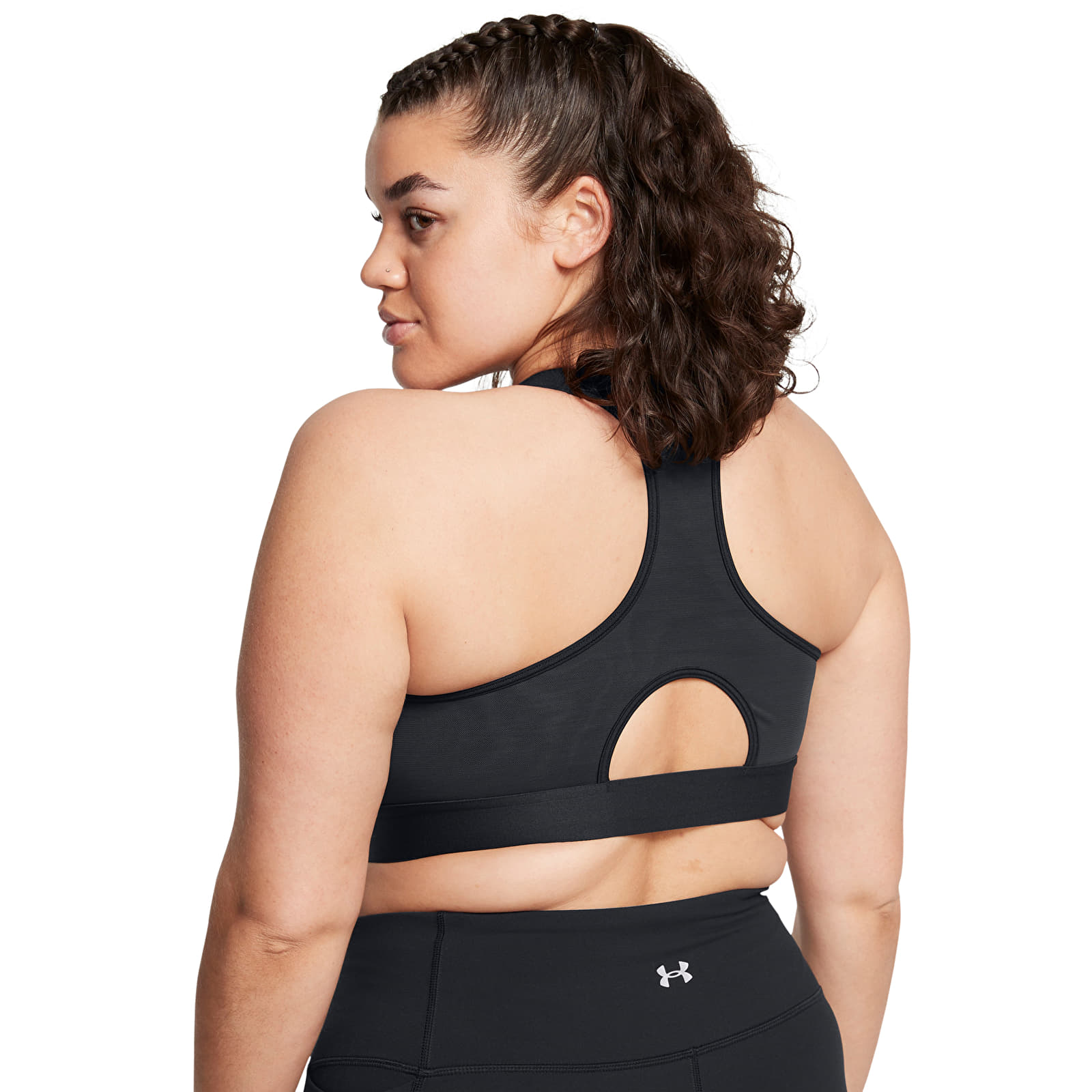 Modrčki  Under Armour HeatGear High Black/ White