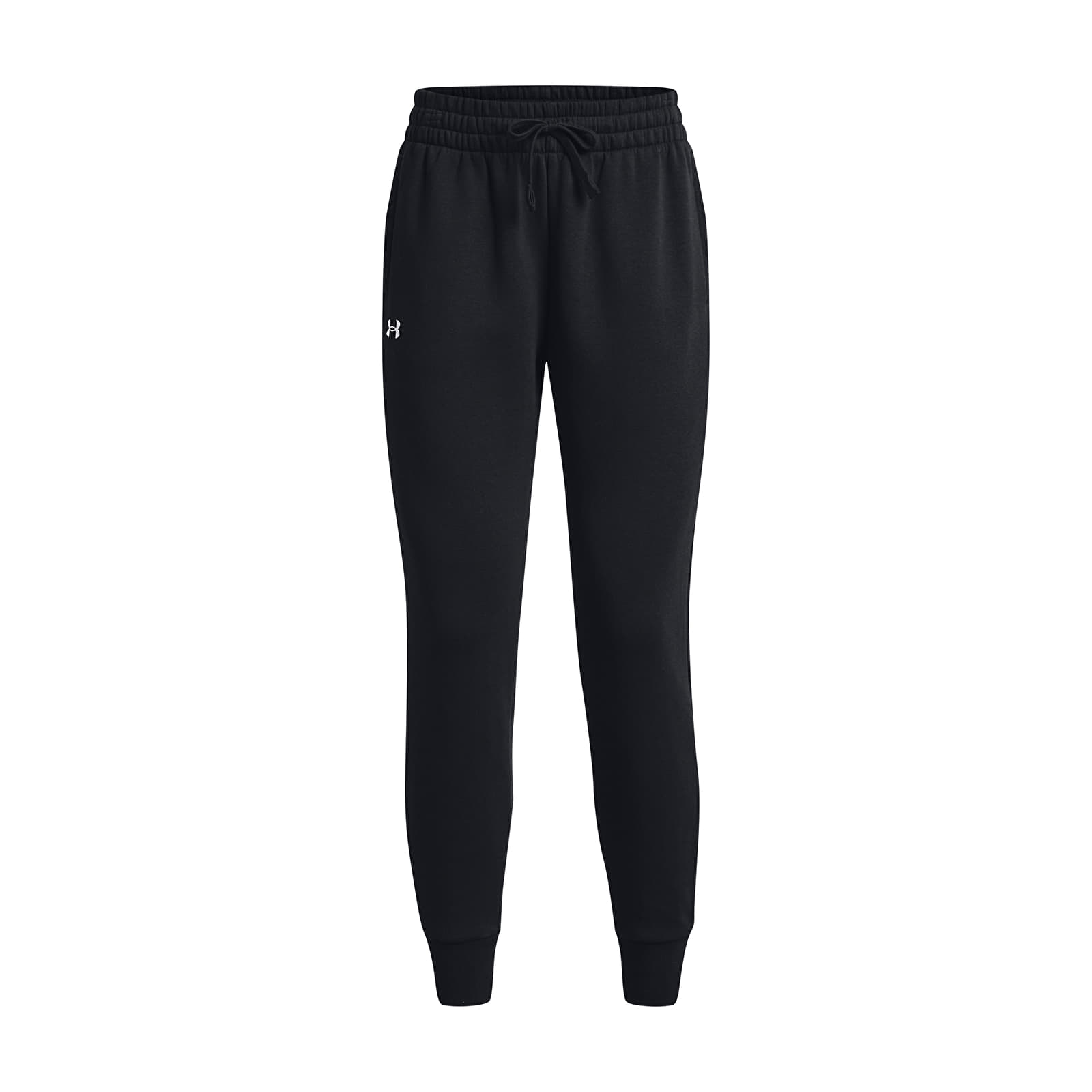Pantalons femme Under Armour Rival Fleece Jogger Black/ White