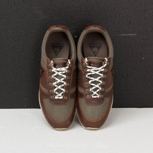 Men s shoes le coq sportif Turbostyle TR Olive Night Reglisse Footshop