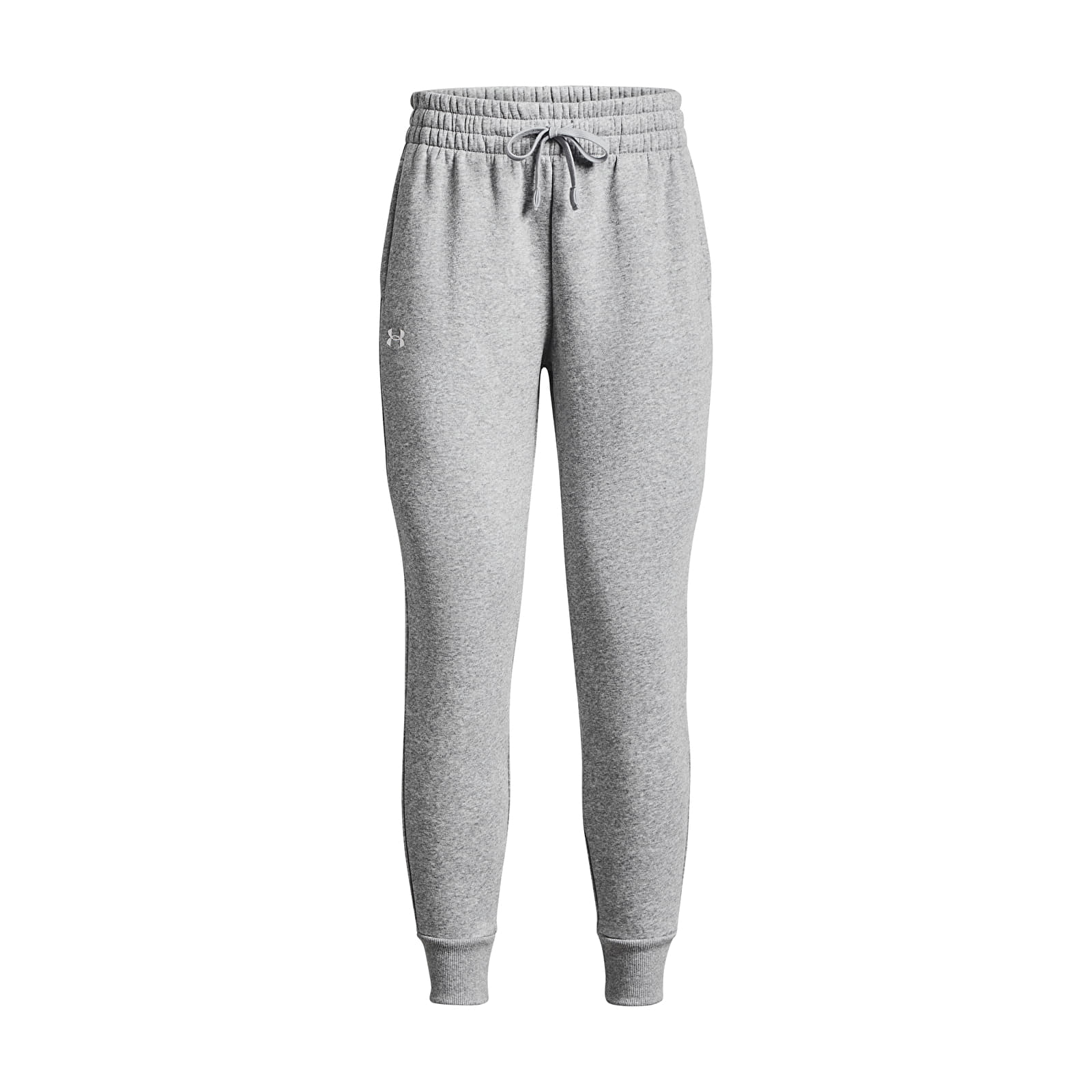 Sieviešu bikses Under Armour Rival Fleece Jogger Mod Gray Light Heather/ White