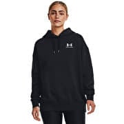 Under Armour Icon Fleece OS Hoodie Black/ White