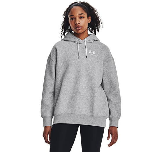 Under Armour Icon Fleece OS Hoodie Mod Gray Light Heather/ White