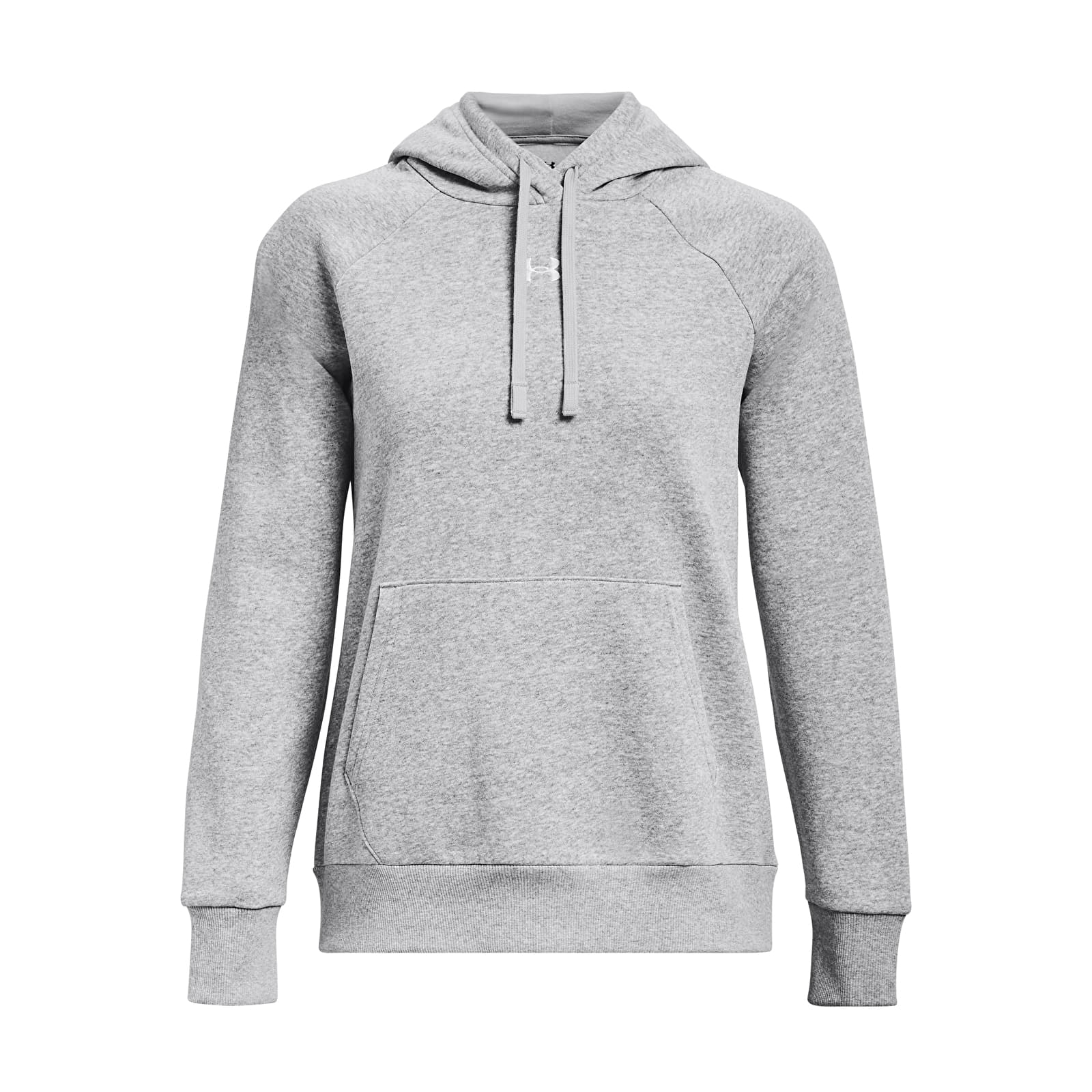 Bluzy z kapturem Under Armour Rival Fleece Hoodie Mod Gray Light Heather/ White