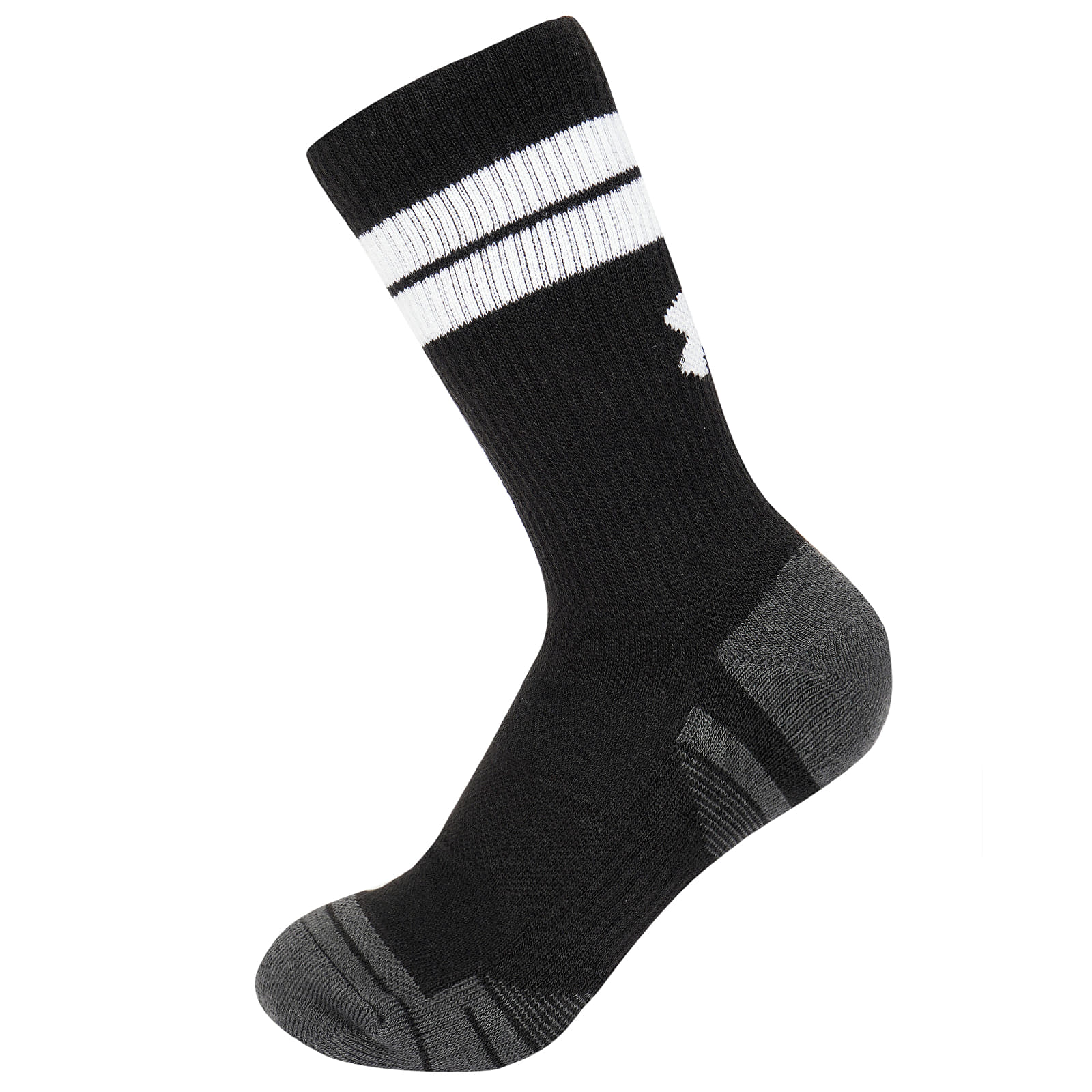 Socken - Männer Under Armour Perf Tech Nov 3-Pack Crew Black/ Black/ White