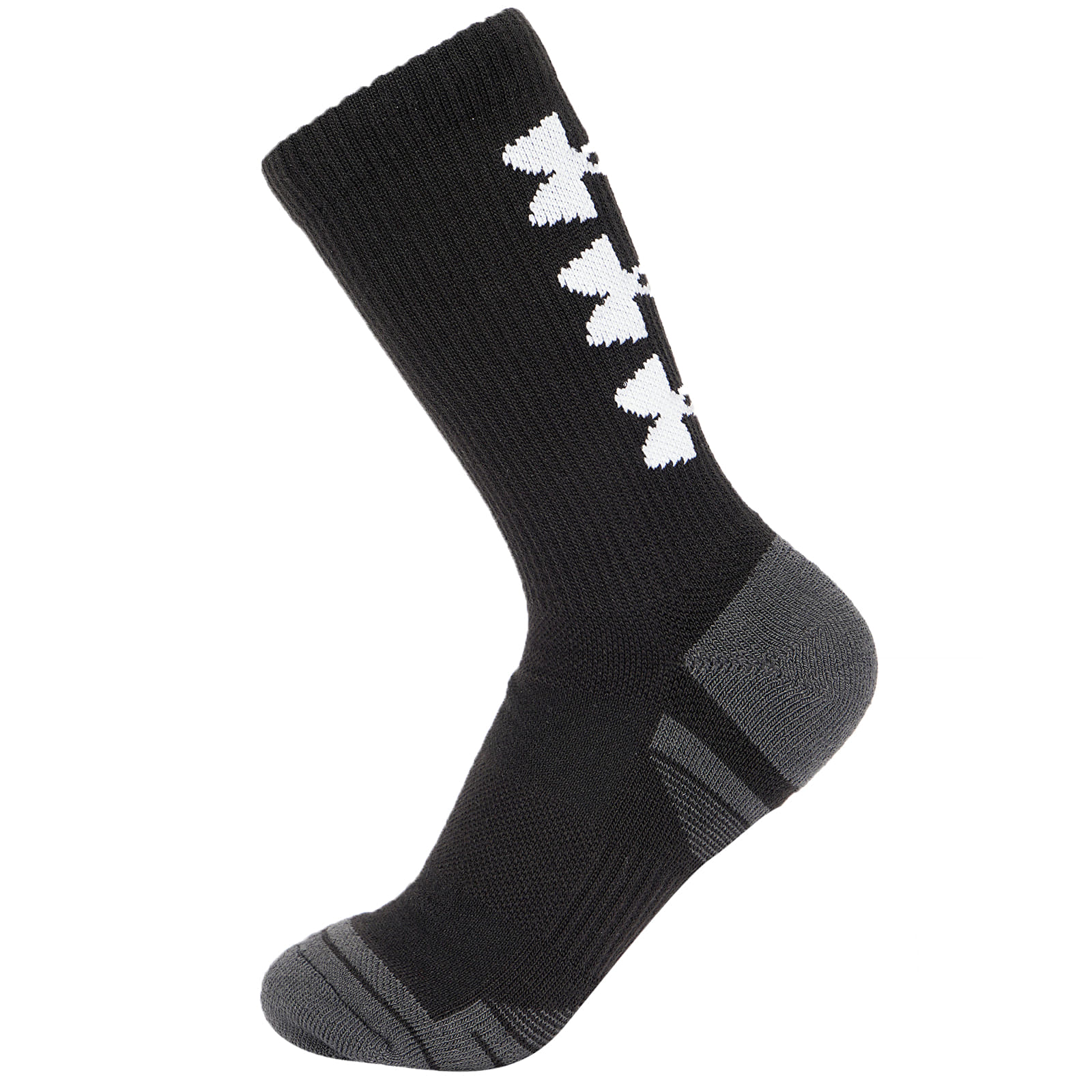 Socken - Männer Under Armour Perf Tech Nov 3-Pack Crew Black/ Black/ White