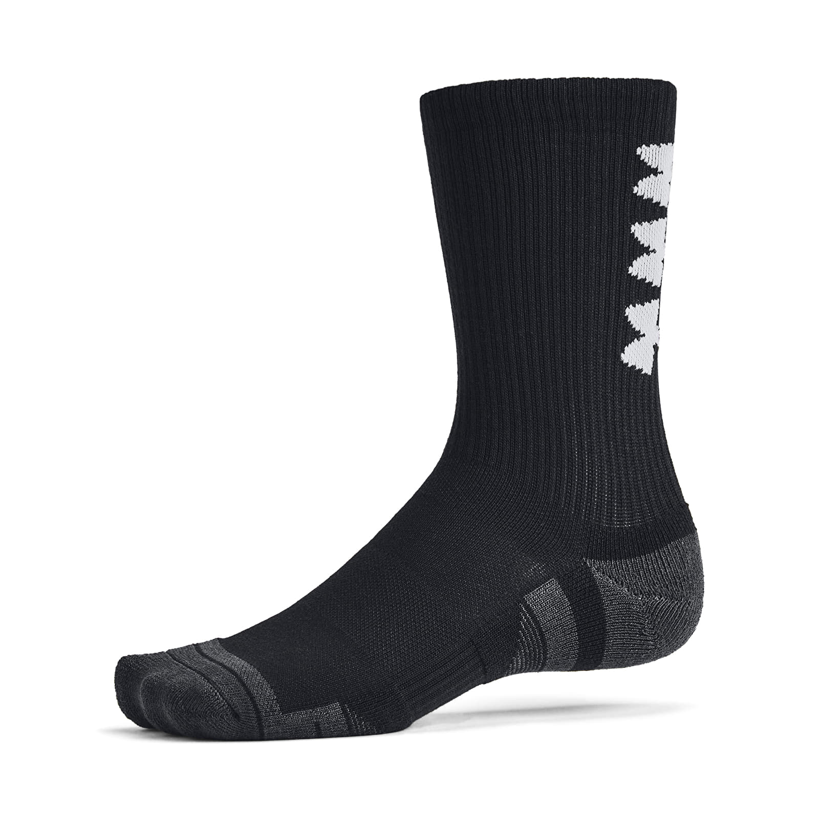 Socken - Männer Under Armour Perf Tech Nov 3-Pack Crew Black/ Black/ White