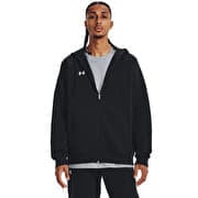 Under Armour Rival Fleece FZ Hoodie Black/ White