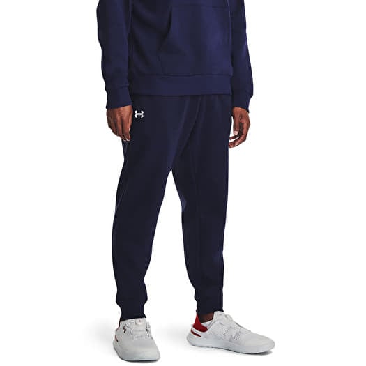 Under Armour Rival Fleece Joggers Midnight Navy/ White