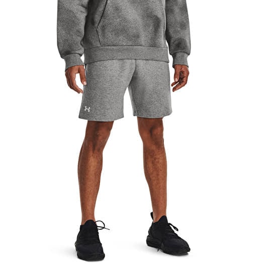 Shorts Under Armour Rival Fleece Shorts Castlerock Light Heather/ White