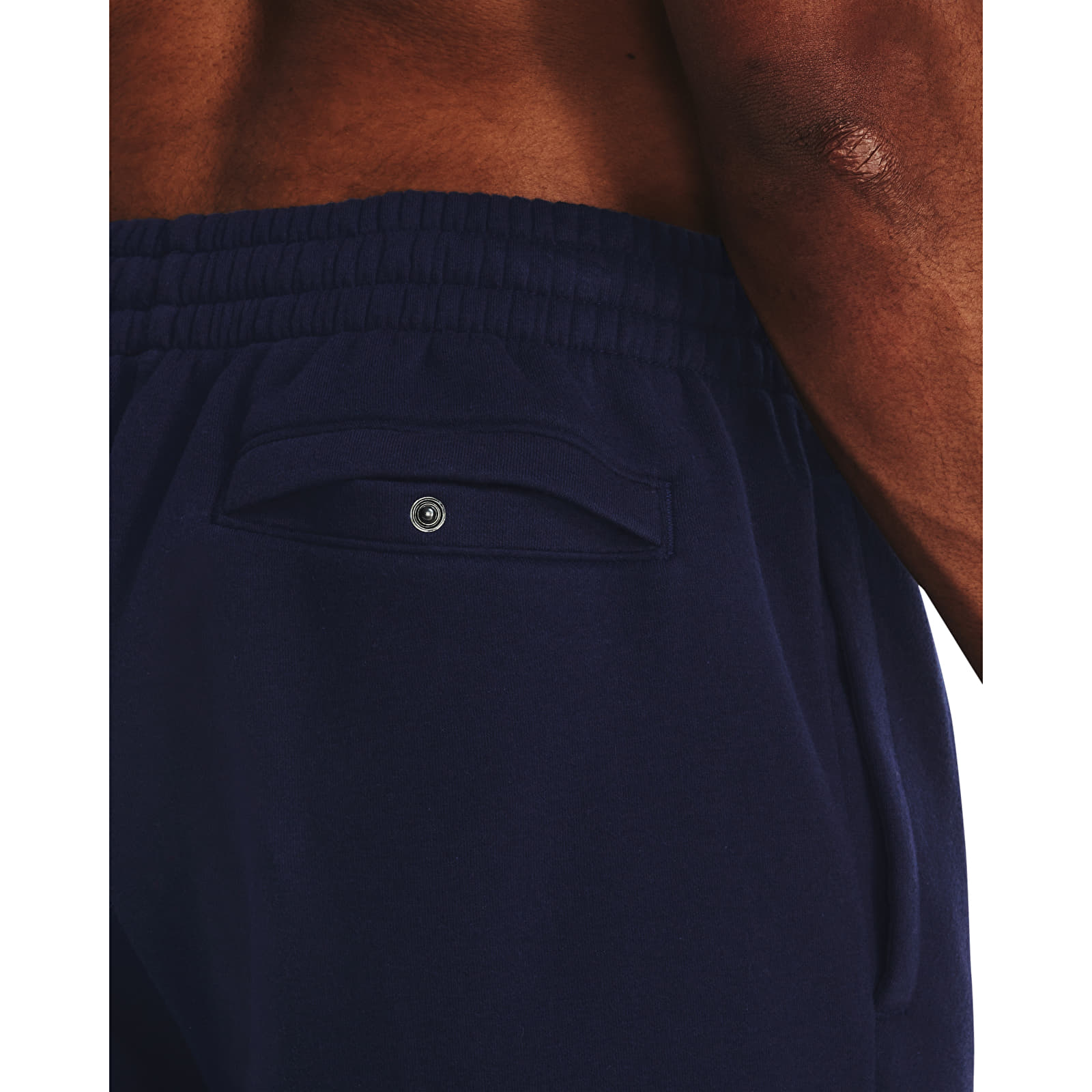 Vīriešu šorti Under Armour Rival Fleece Shorts Midnight Navy/ White