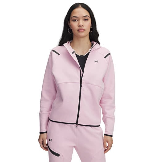 Under Armour Unstoppable Fleece FZ Prime Pink/ Black