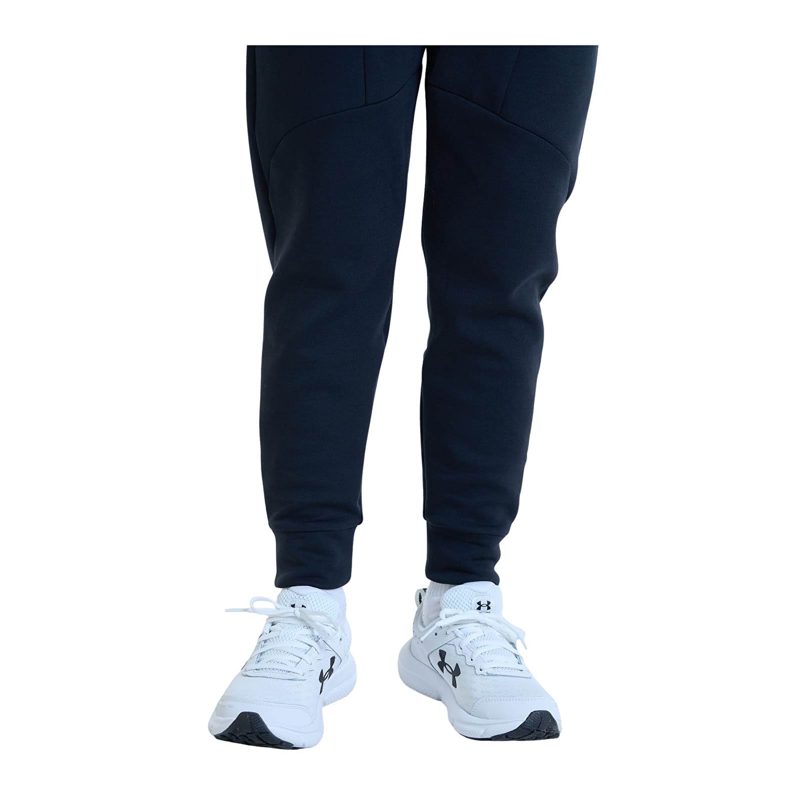Women's trousers Under Armour Unstoppable Fleece Jogger Black/ Black