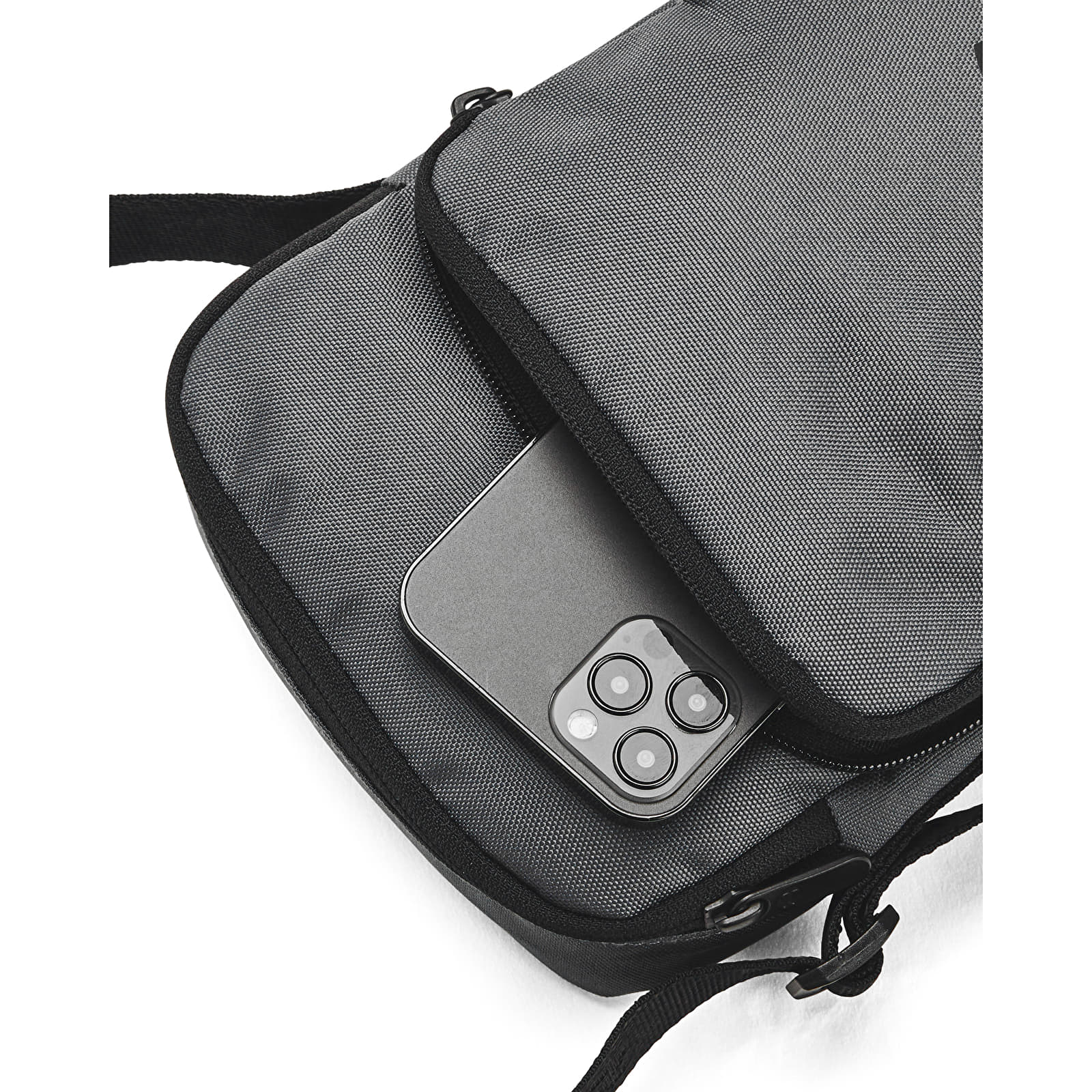 Genți crossbody Under Armour Sportstyle Lite Crossbody Castlerock/ Black/ Black
