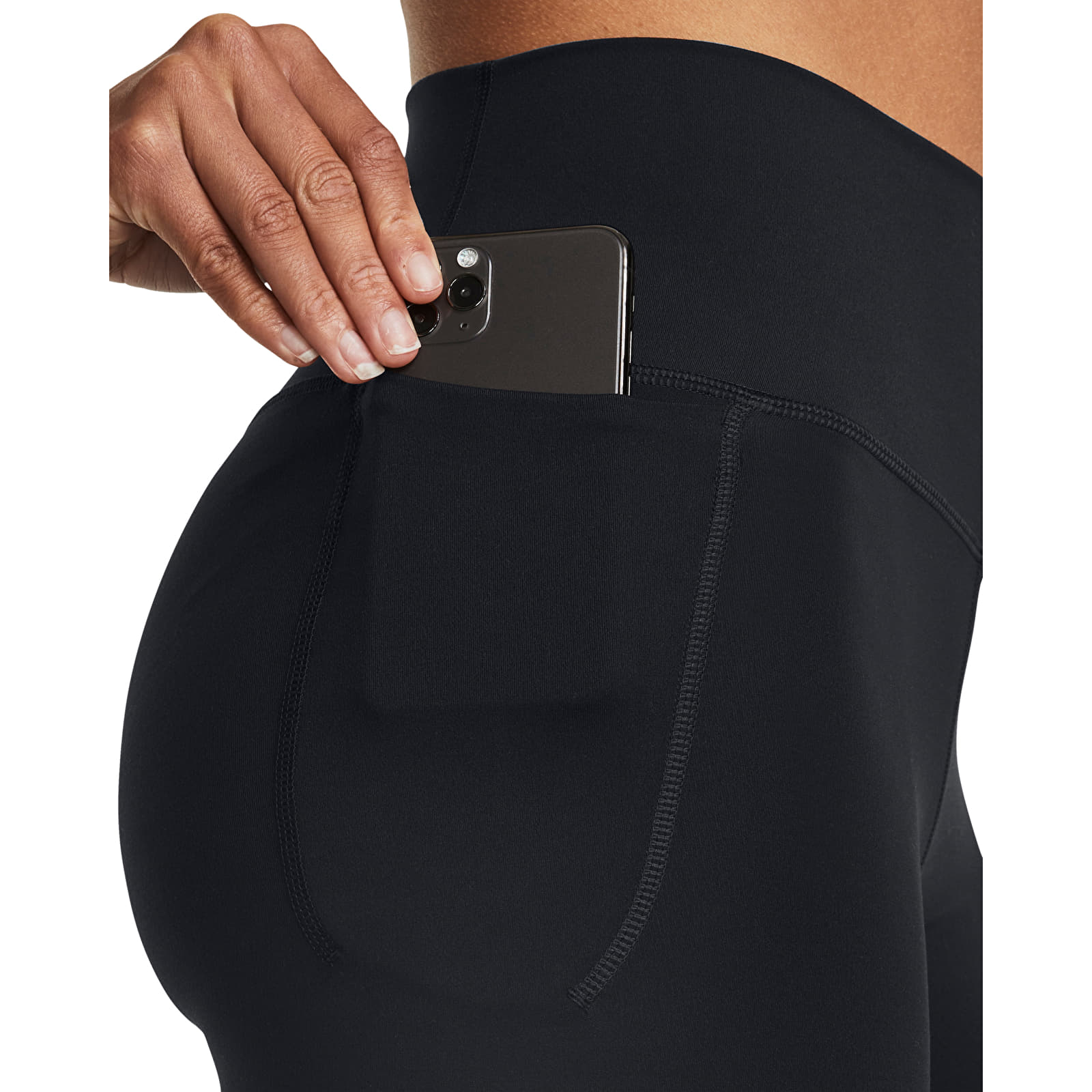 Női sortok Under Armour Meridian Middy Black/ Black