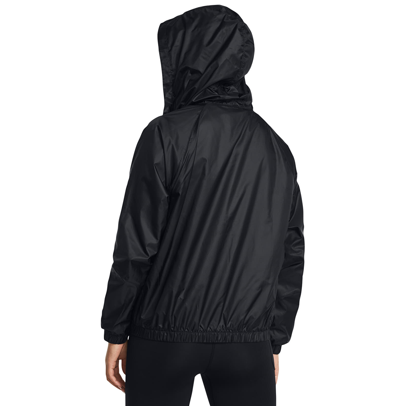 Naiste jakid Under Armour Rival Sport Windbreak Jacket Black/ White