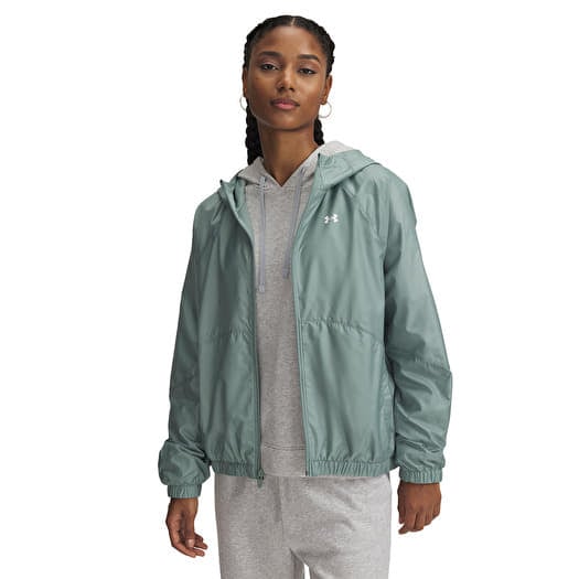 Under Armour Rival Sport Windbreak Jacket Silica Green/ White