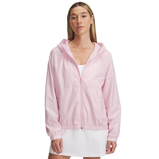 Under Armour Rival Sport Windbreak Jacket Prime Pink/ White