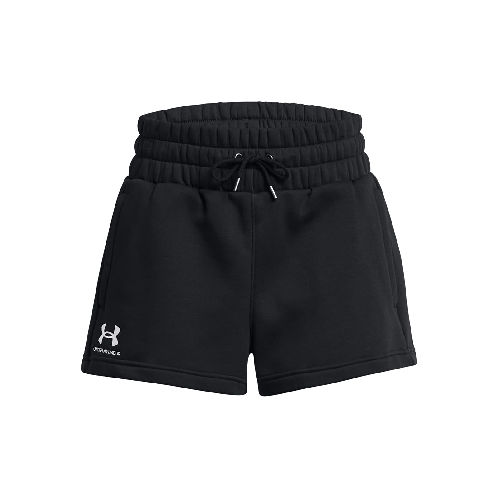 Жіночі шорти Under Armour Icon Fleece Boxer Short Black/ White