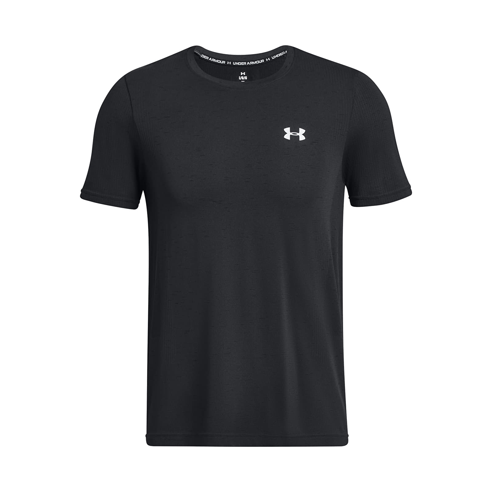 Férfi pólok Under Armour Vanish Seamless SS Tee Black/ Mod Gray