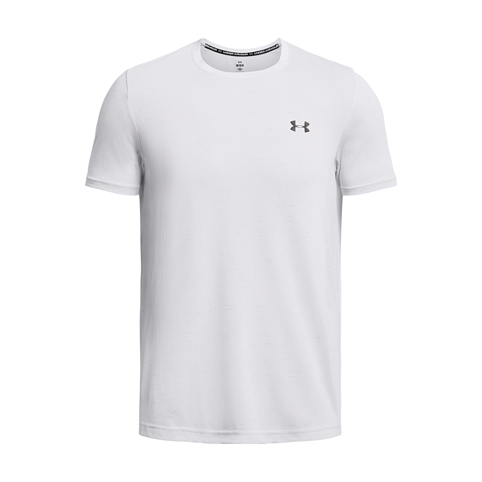 Férfi pólok Under Armour Vanish Seamless SS Tee White/ Black