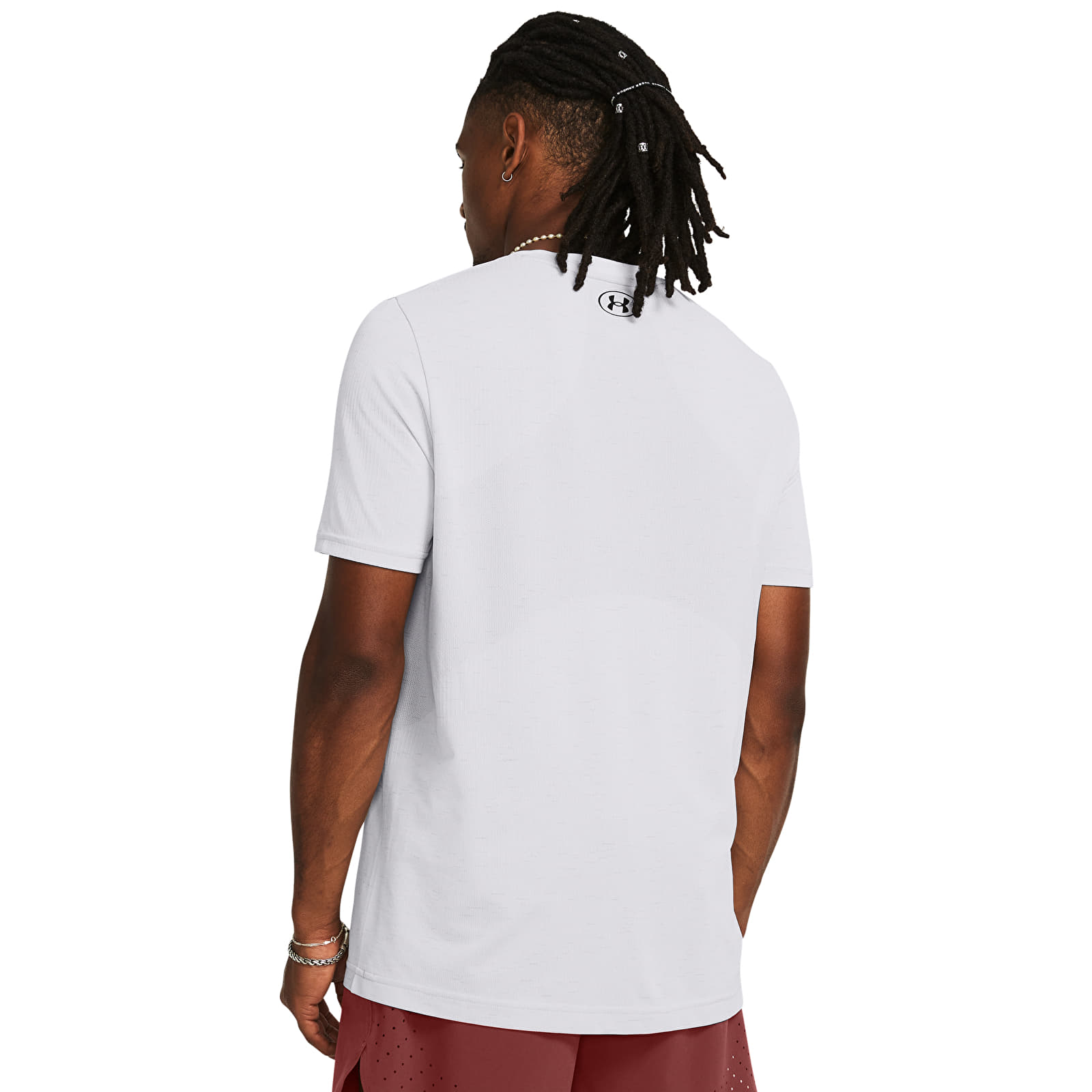Férfi pólok Under Armour Vanish Seamless SS Tee White/ Black