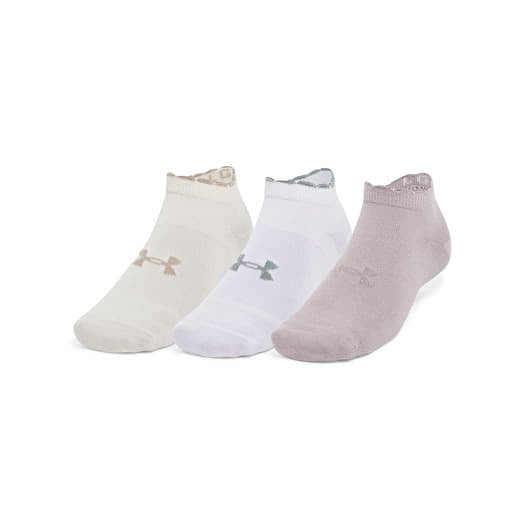 Under Armour Essential Low Cut 3-Pack Gray Dawn/ White/ Gray Dawn