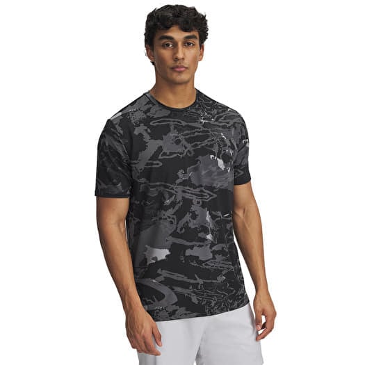 T-shirt Under Armour Vanish Energy Printed SS Tee Black/ Anthracite/ Black
