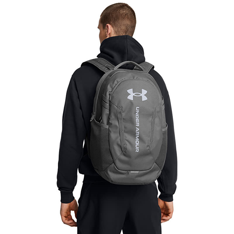 Plecak Under Armour Hustle 6.0 Backpack Castlerock/ Steel